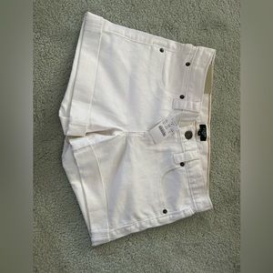New J. Crew White Shorts